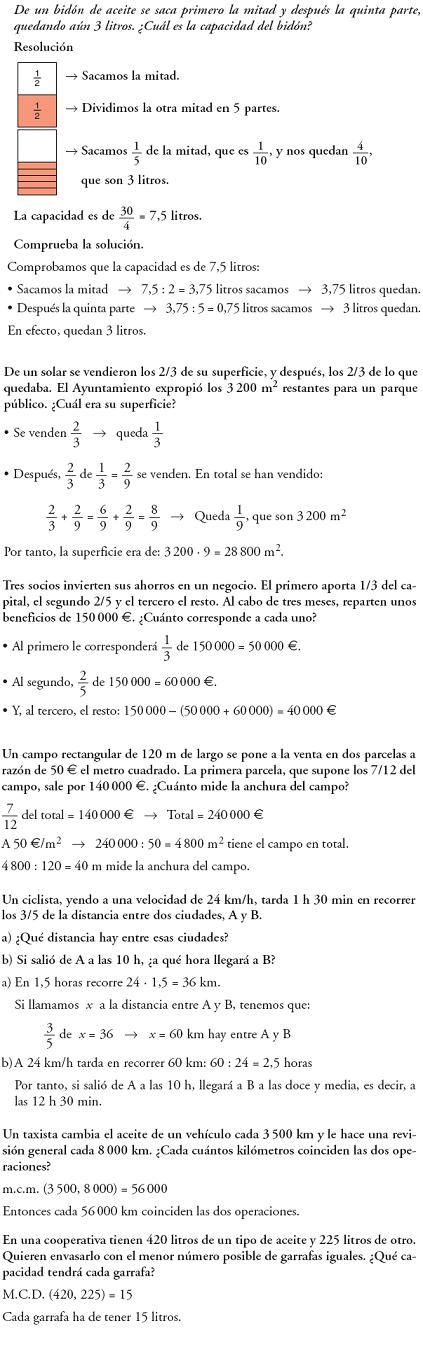 Matemáticas. Piensa y resuelve. Problemas resueltos 3ºESO